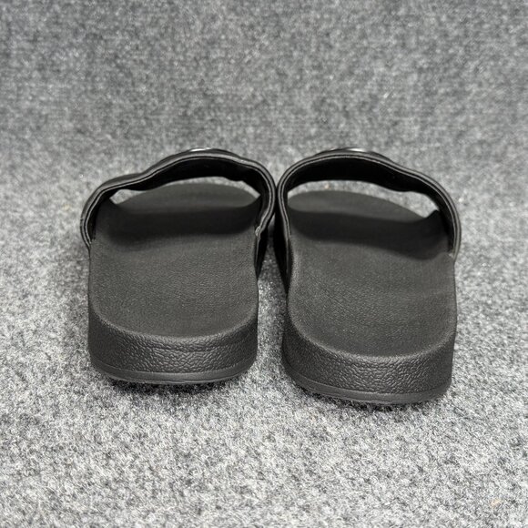 Tory Burch Lina Slide Sandals Women's Size 9 Black Summer Beach Pool Casual Flip - Picture 5 of 12